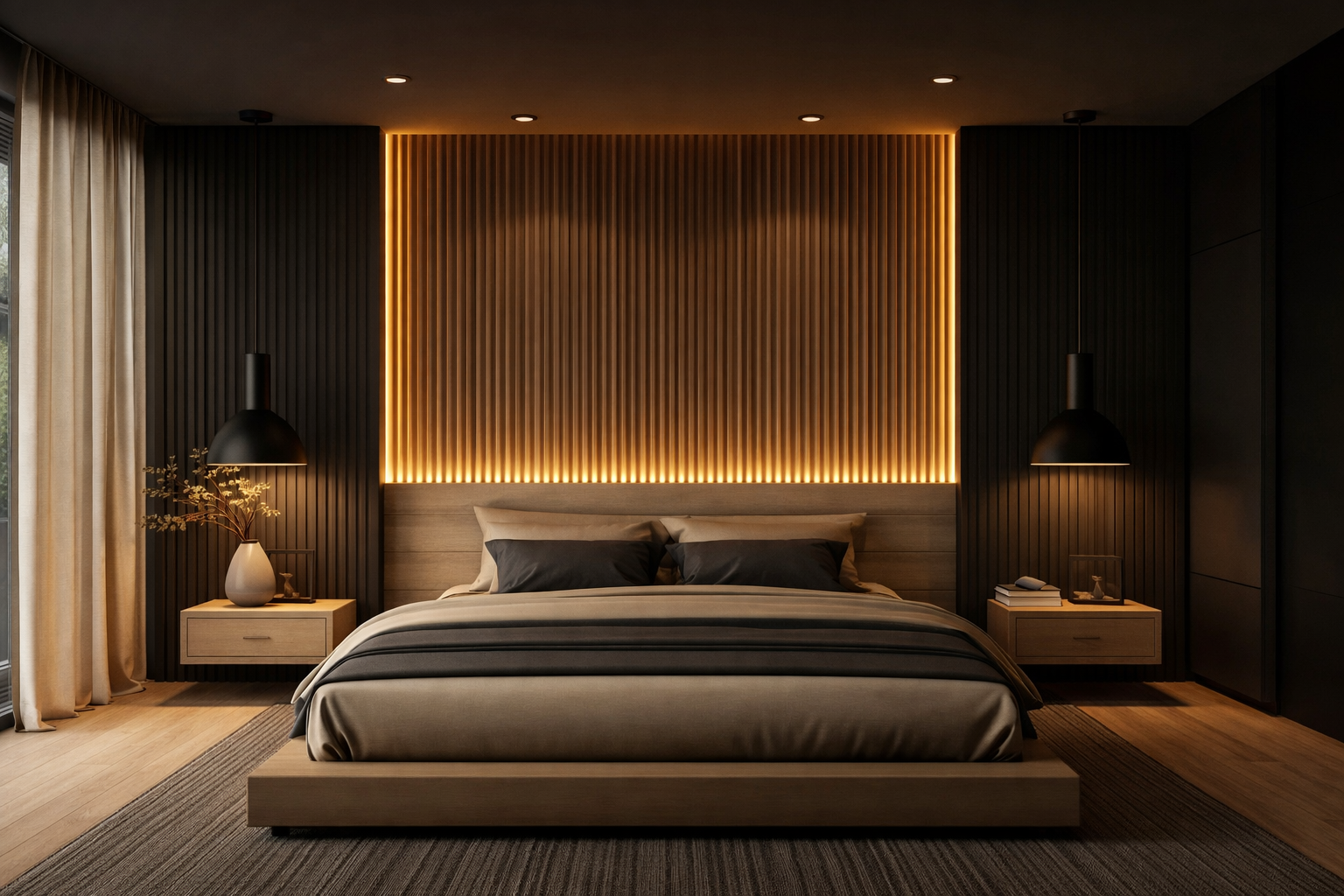 Flexibles Akustikwandpaneel – 270 × 110 cm