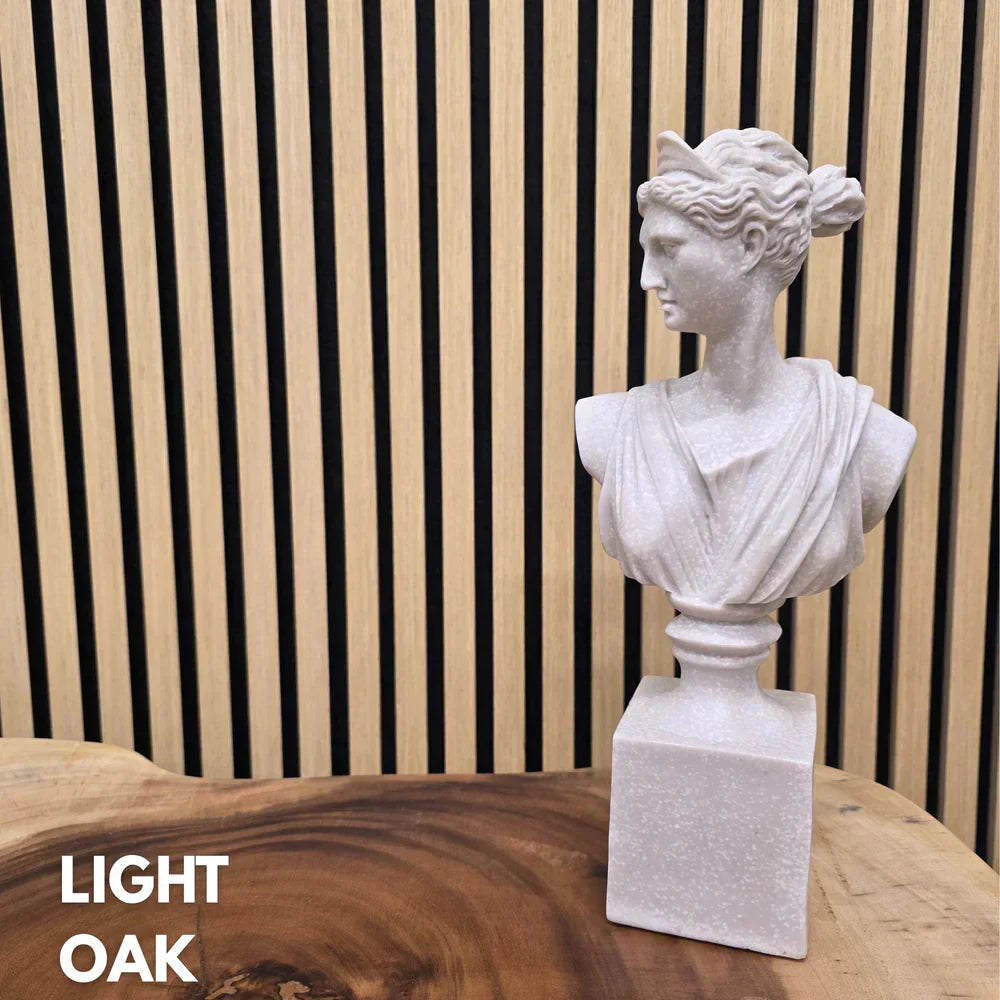 60cm x 60cm Quadratische Akustik-Wandverkleidung aus Holz, mehrere Farben